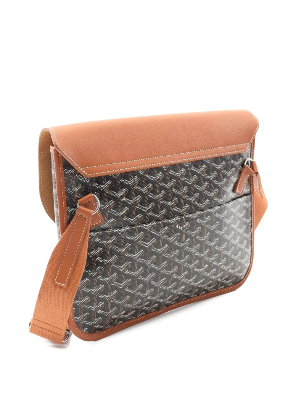 Pre-owned Goyard 2010s Croucher Shoulder Bag In Black
