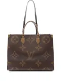 Louis Vuitton Pre-Owned 2021 OnTheGo GM monogram tote bag - Brown