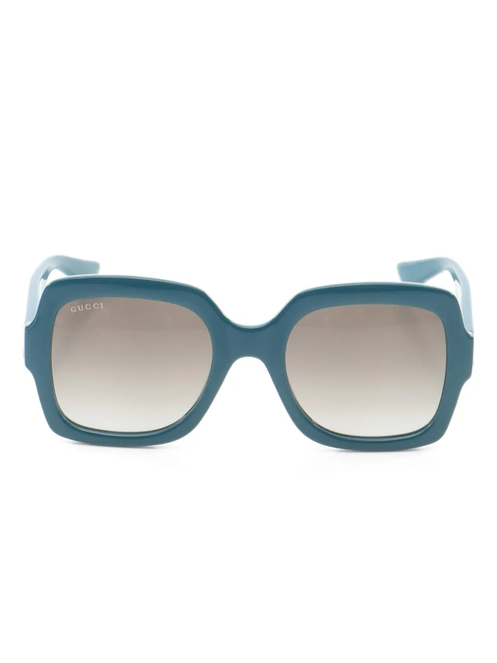 Gucci Pre-Owned 20's square-frame sunglasses | Blue | Image 1