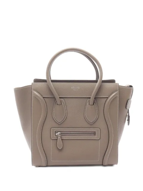 Celine Pre-Owned 2010s micro Luggage tote bag