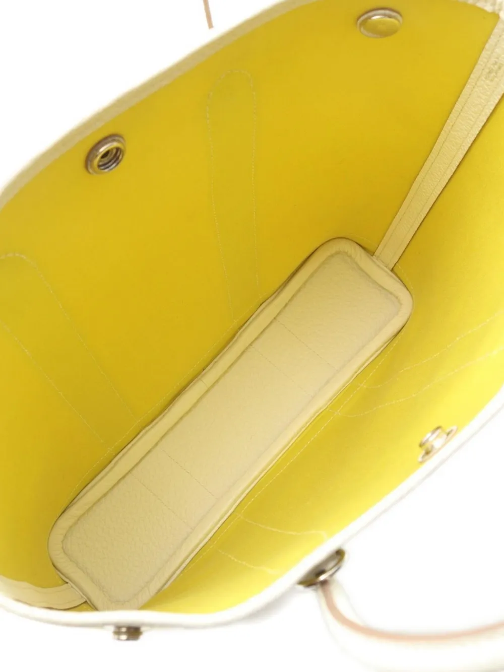 Pre-owned Hermes 2020 Garden File Pm Handbag In Yellow