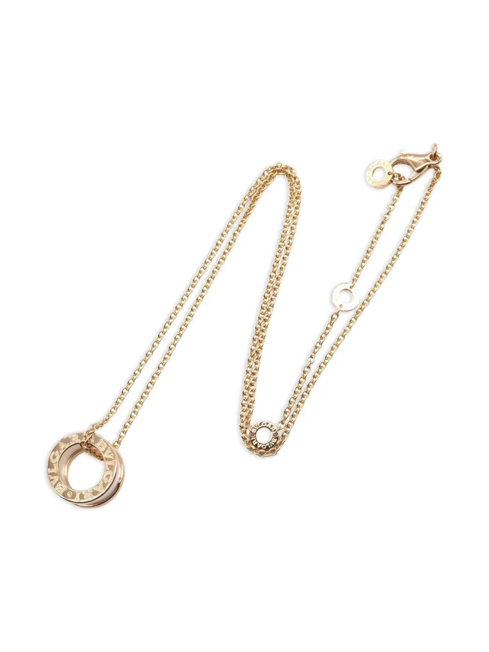 Bvlgari Pre-Owned 2010s 18K rose gold B-zero1 necklace | Gold | Image 1