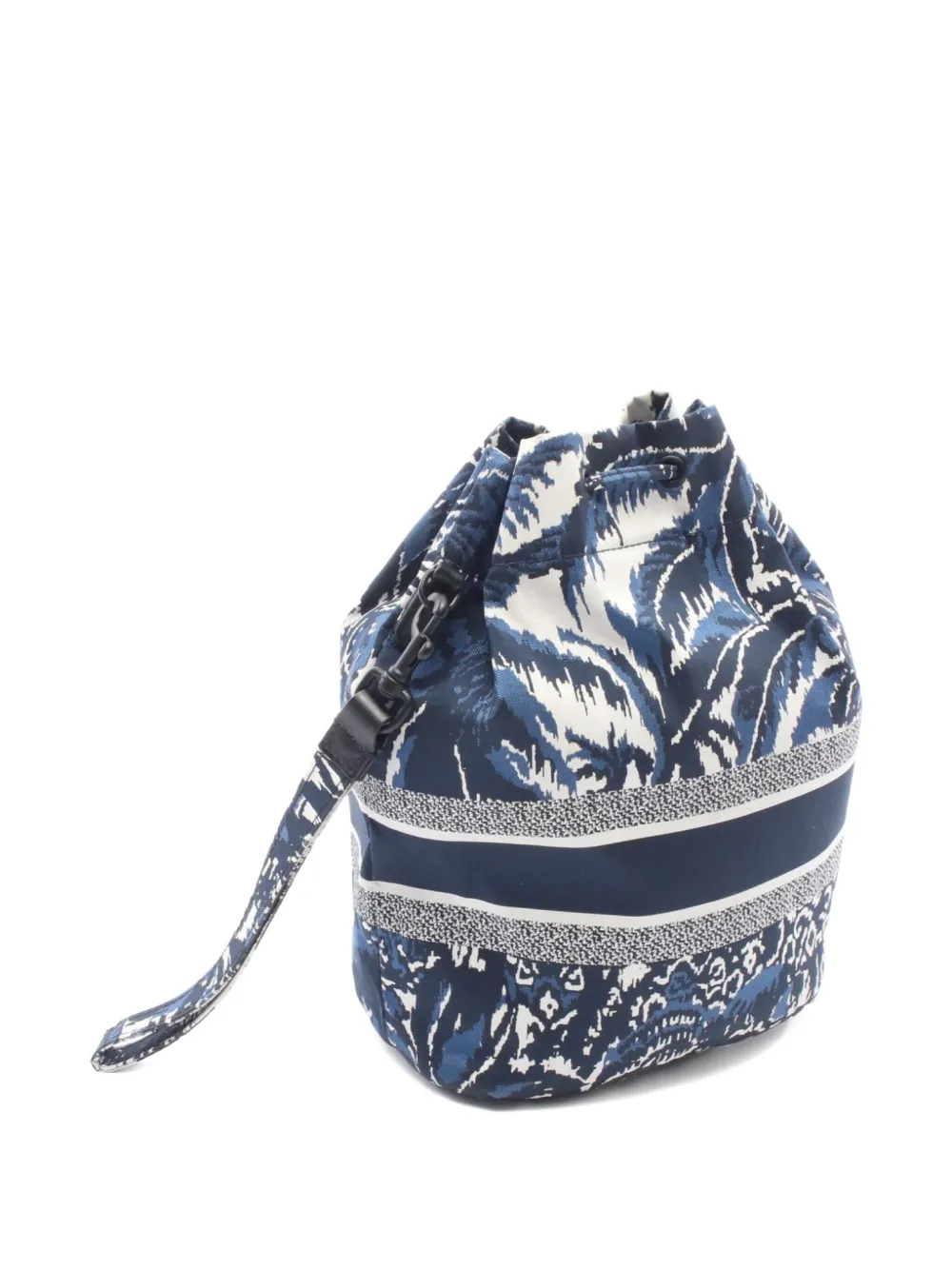 Christian Dior Pre-Owned 2010s drawstring-closure printed bucket pouch | Image 2