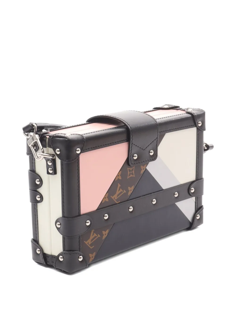 Louis Vuitton Pre-Owned 2019 Petite Malle leather cross body bag | Pre-Owned | Image 2