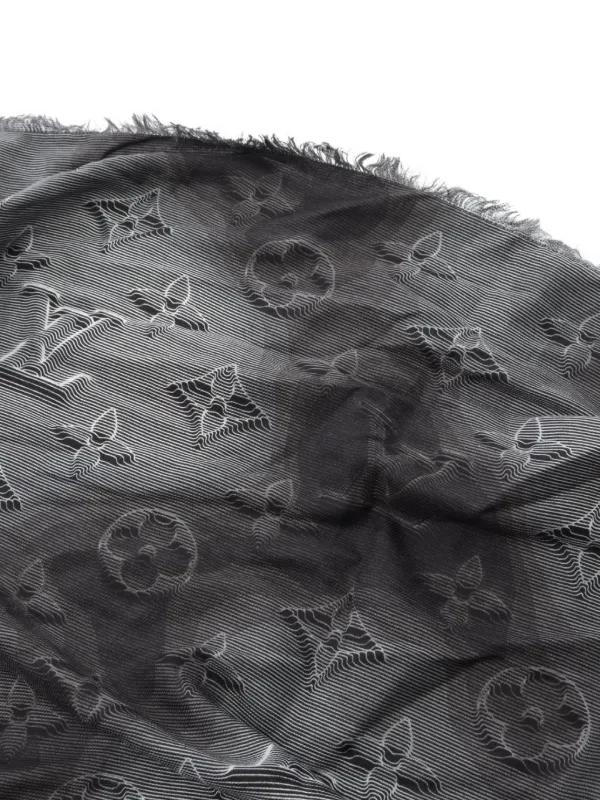 Louis Vuitton Pre-Owned 2020 Etor monogram-print Cotton Scarf