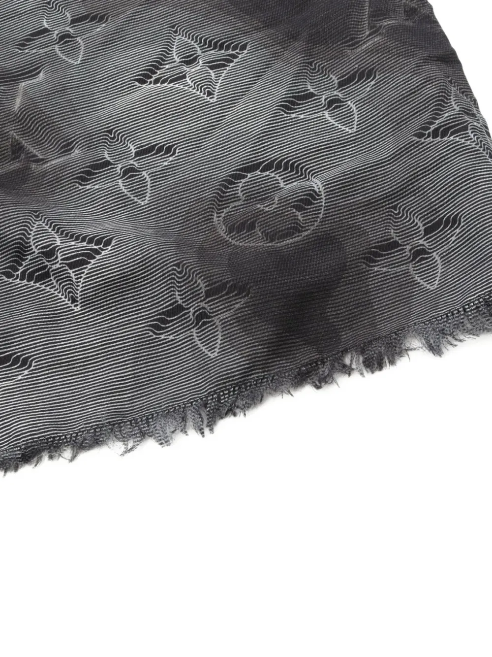 Louis Vuitton Pre-Owned 2020 Etor monogram-print cotton scarf | Image 2