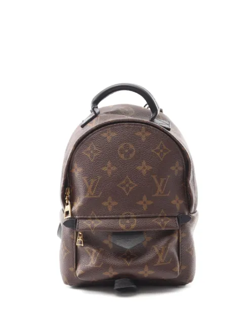 Louis Vuitton Pre-Owned Zaino Palm Springs mini con monogramma 2016