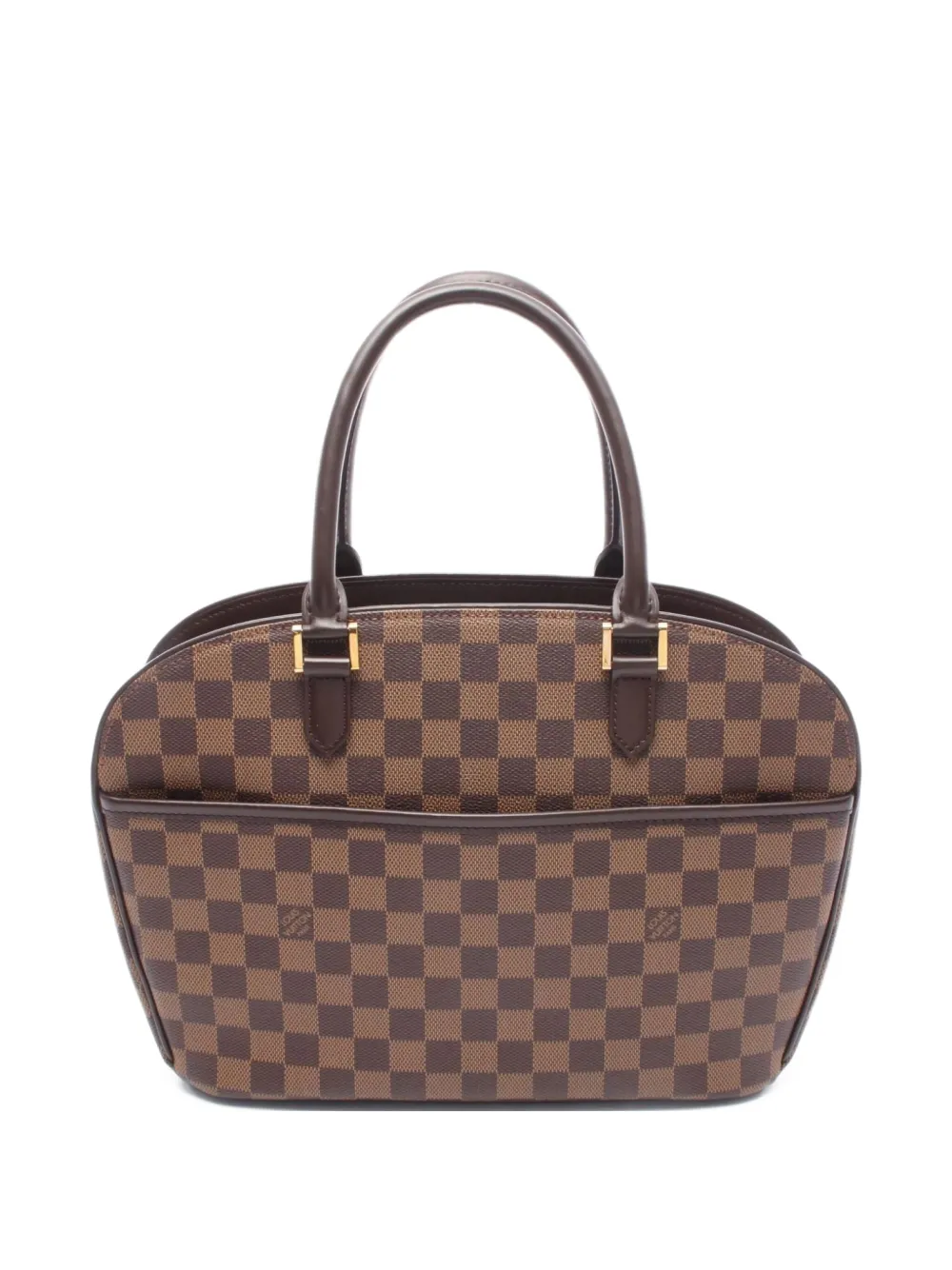 Louis Vuitton Pre-Owned 2003 サリア ホリゾンタル ダミエ エベヌ ハンドバッグ - ブラウン Louis Vuitton Pre-Owned 2003 サリア ホリゾンタル ダミエ エベヌ ハンドバッグ - ブラウン