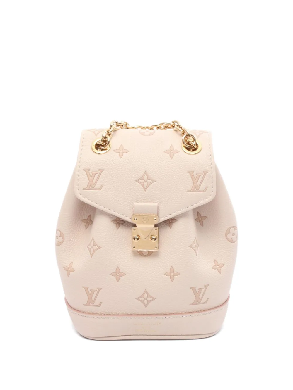 Louis Vuitton Pre-Owned 2021 ナノ ノエ モノグラム アンプラント バックパック - ピンク Louis Vuitton Pre-Owned 2021 ナノ ノエ モノグラム アンプラント バックパック - ピンク