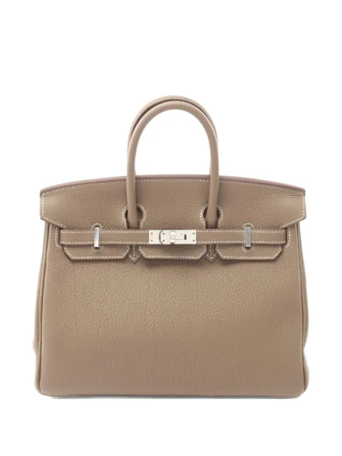 Hermès Pre-Owned bolsa de mano Birkin 25 Togo 2025