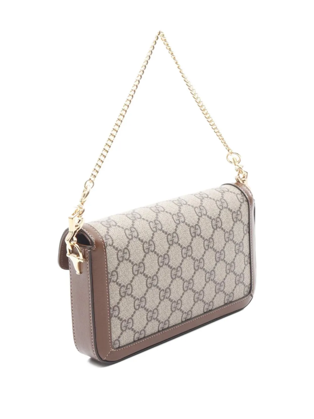 Gucci Pre-Owned 2020s Horsebit 1955 Small GG shoulder bag | Image 2