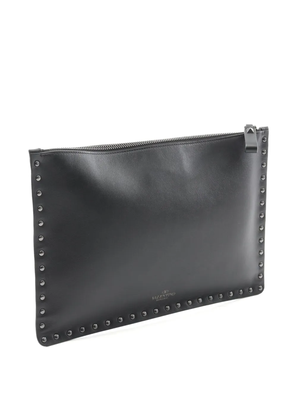 Valentino Garavani Pre-Owned 2010s Rockstud rose-print clutch bag | Image 2
