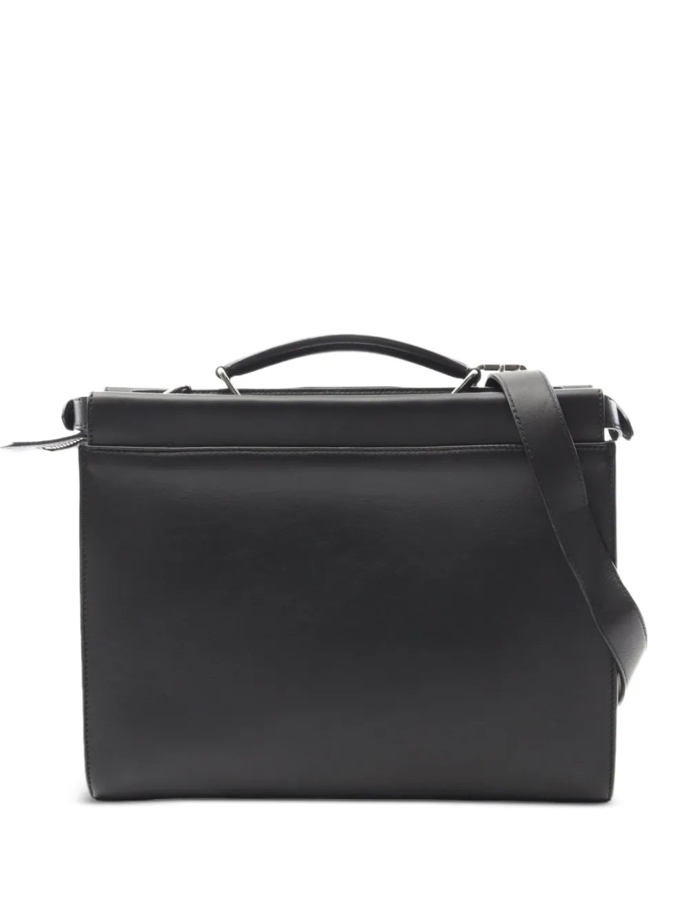 Fendi Pre-Owned 2010s Peekaboo leather briefcase bag | Black | Image 1