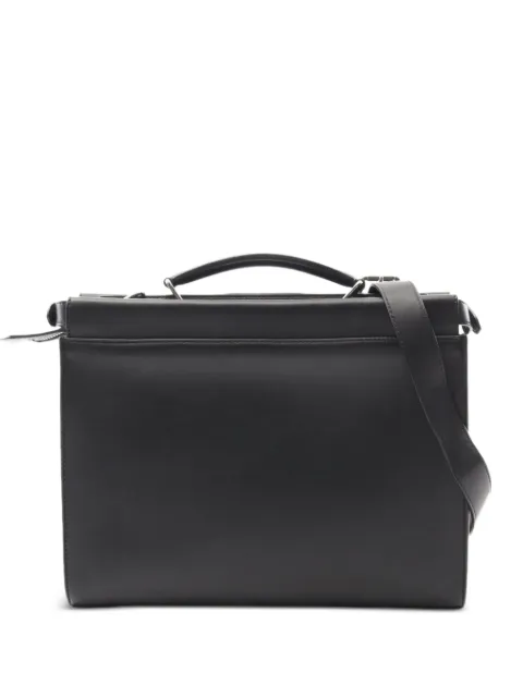 Fendi Pre-Owned 2010s Peekaboo leather briefcase bag