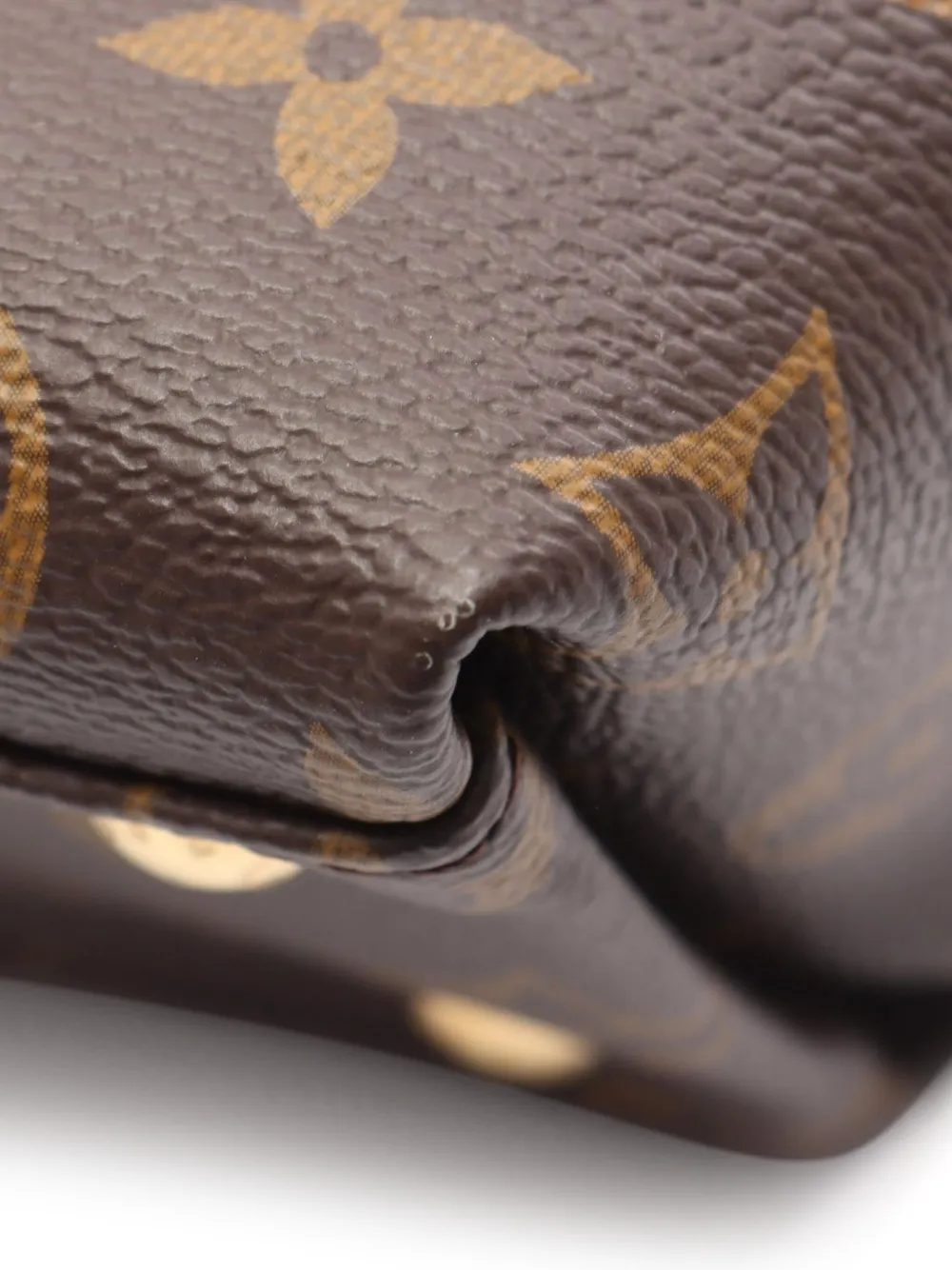 Pre-owned Louis Vuitton 2021 Monogram Bb V Tote Bag In Brown