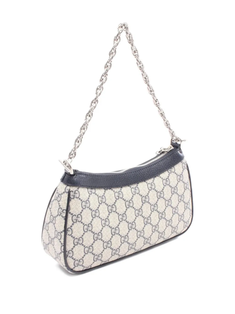 Gucci Pre-Owned 2020s small Ophidia GG-Supreme chain handbag | Image 2