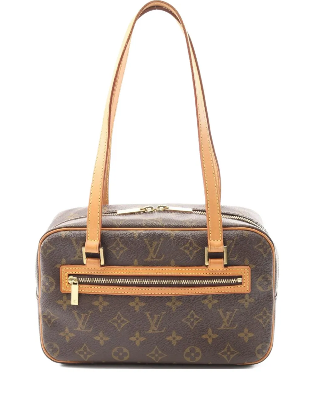 Louis Vuitton Pre-Owned 2002 Cite Monogram MM shoulder bag | Brown | Image 1