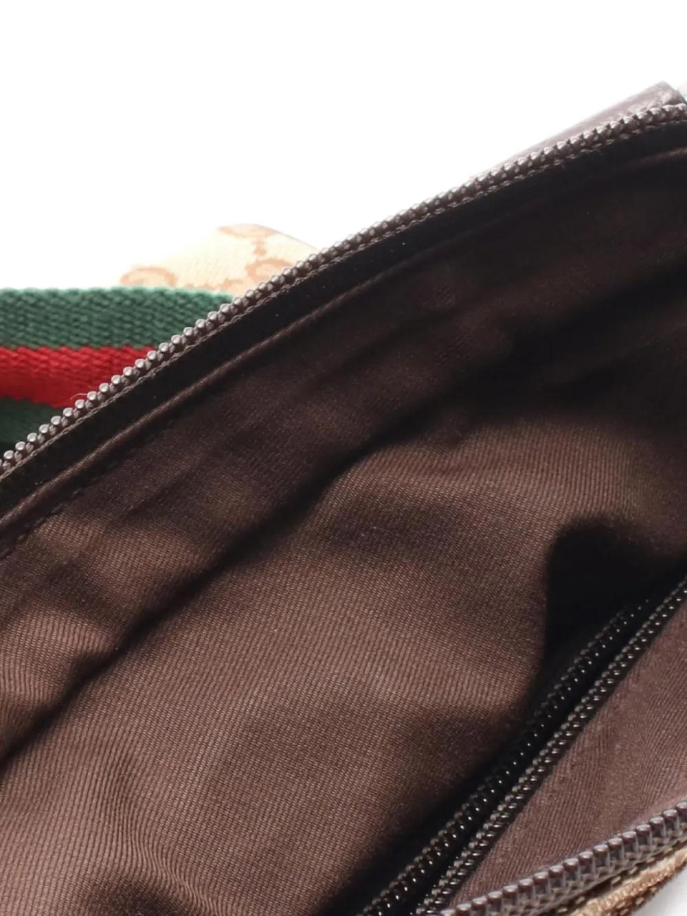 Pre-owned Gucci 2000's Gg-pattern Shoulder Bag In Neutral
