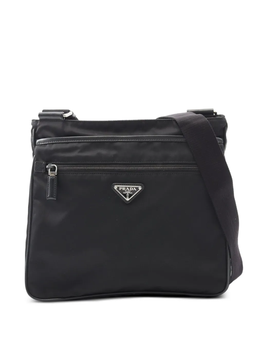 Prada Pre-Owned 2010s nylon shoulder bag - ブラック Prada Pre-Owned 2010s nylon shoulder bag - ブラック