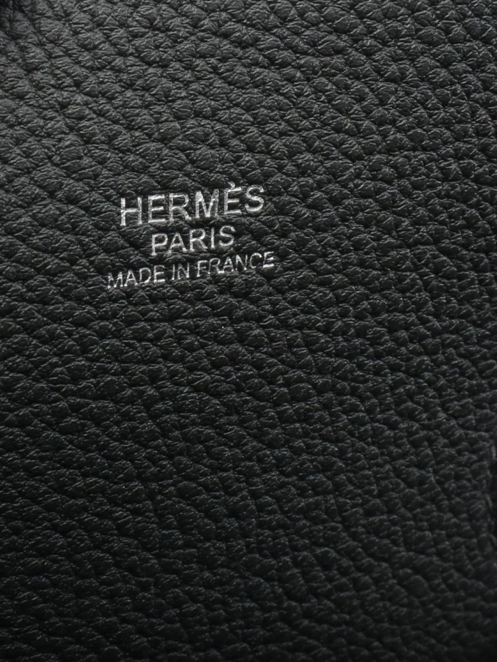 Pre-owned Hermes 2024 Togo Leather Handbag In Black