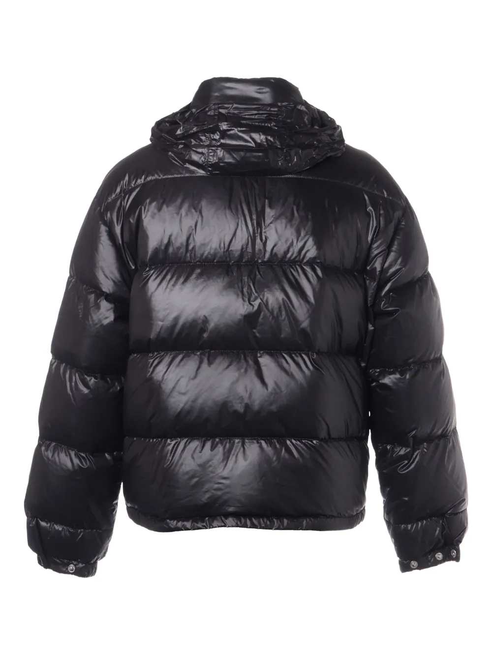 Prada Pre-Owned 2022 logo-detail down jacket | Women | Image 2