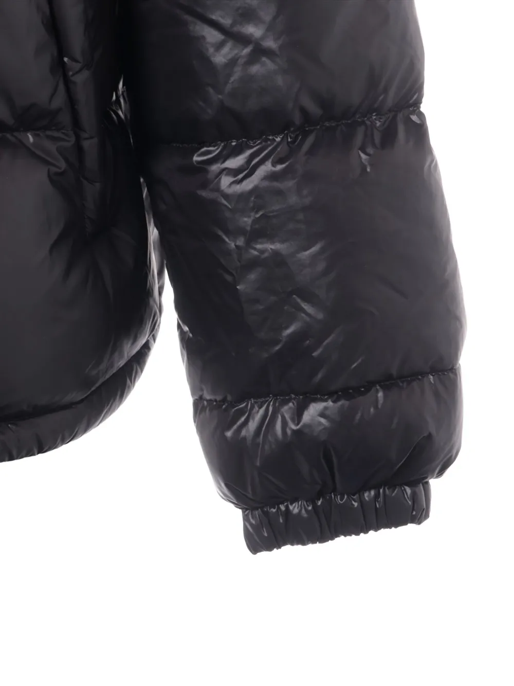 Pre-owned Prada 2022 Logo-detail Down Jacket In Black