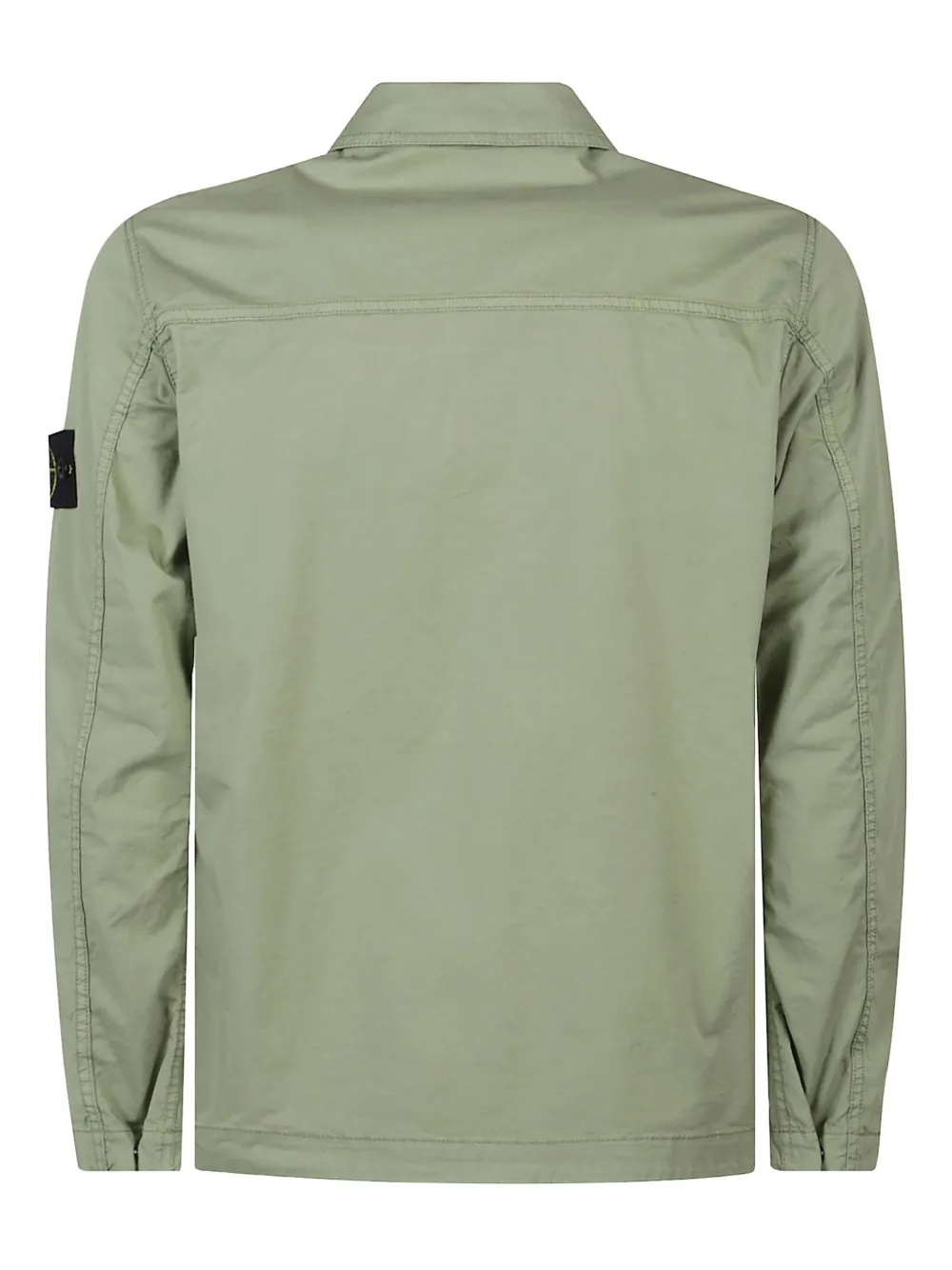 Stone Island Zip-fastening Pocket Jacket In Green