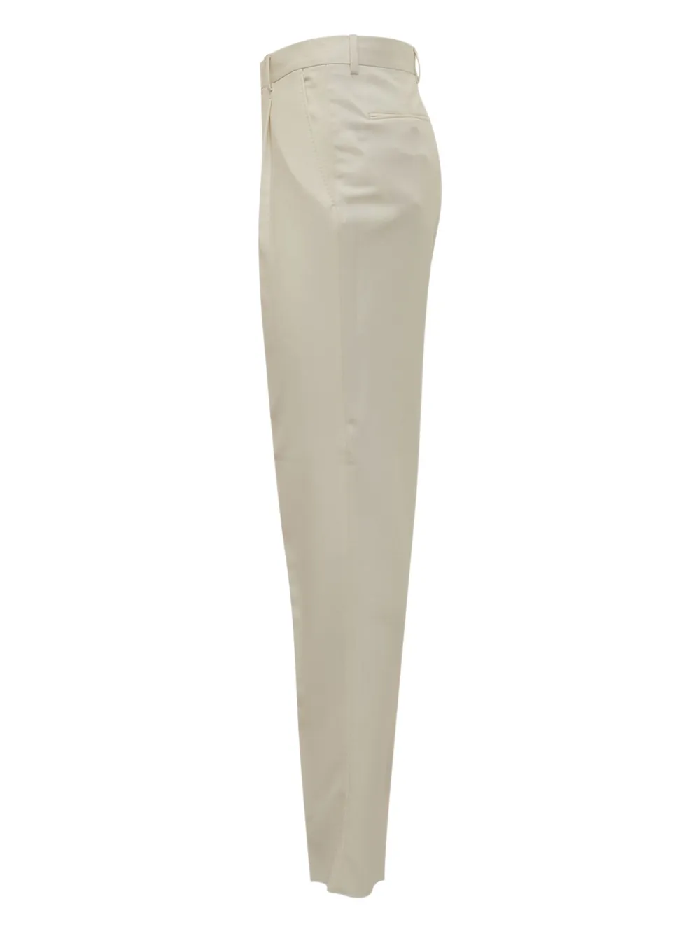 Zegna Broek met geplooid detail Beige