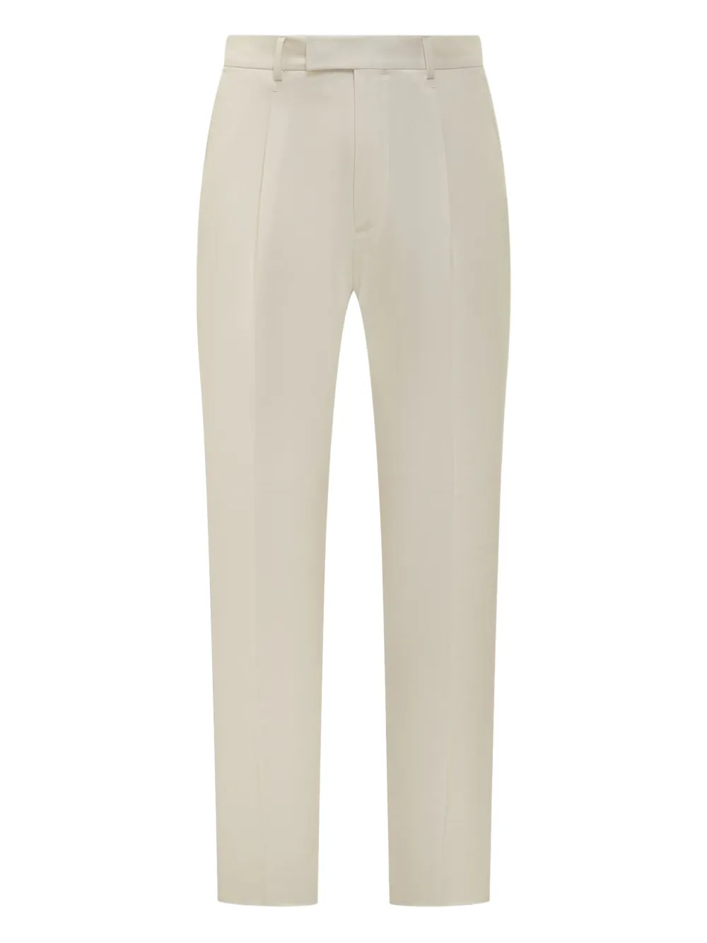Zegna pleat-detailing trousers | Neutrals | Image 1