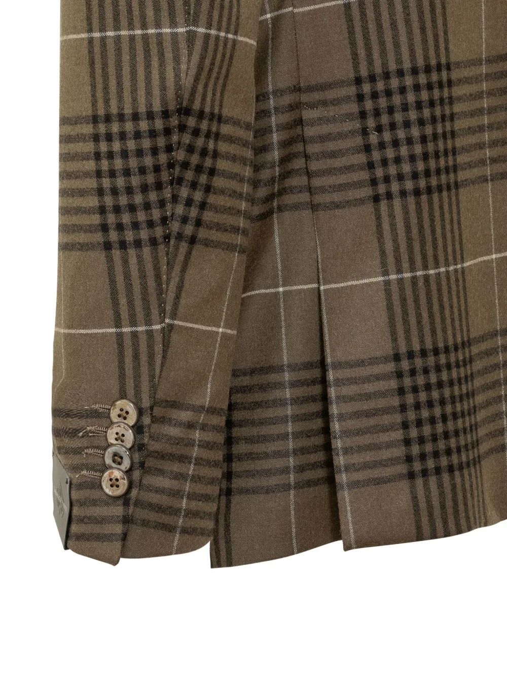 Gabriele Pasini Double-breasted Plaid Suit In Multi