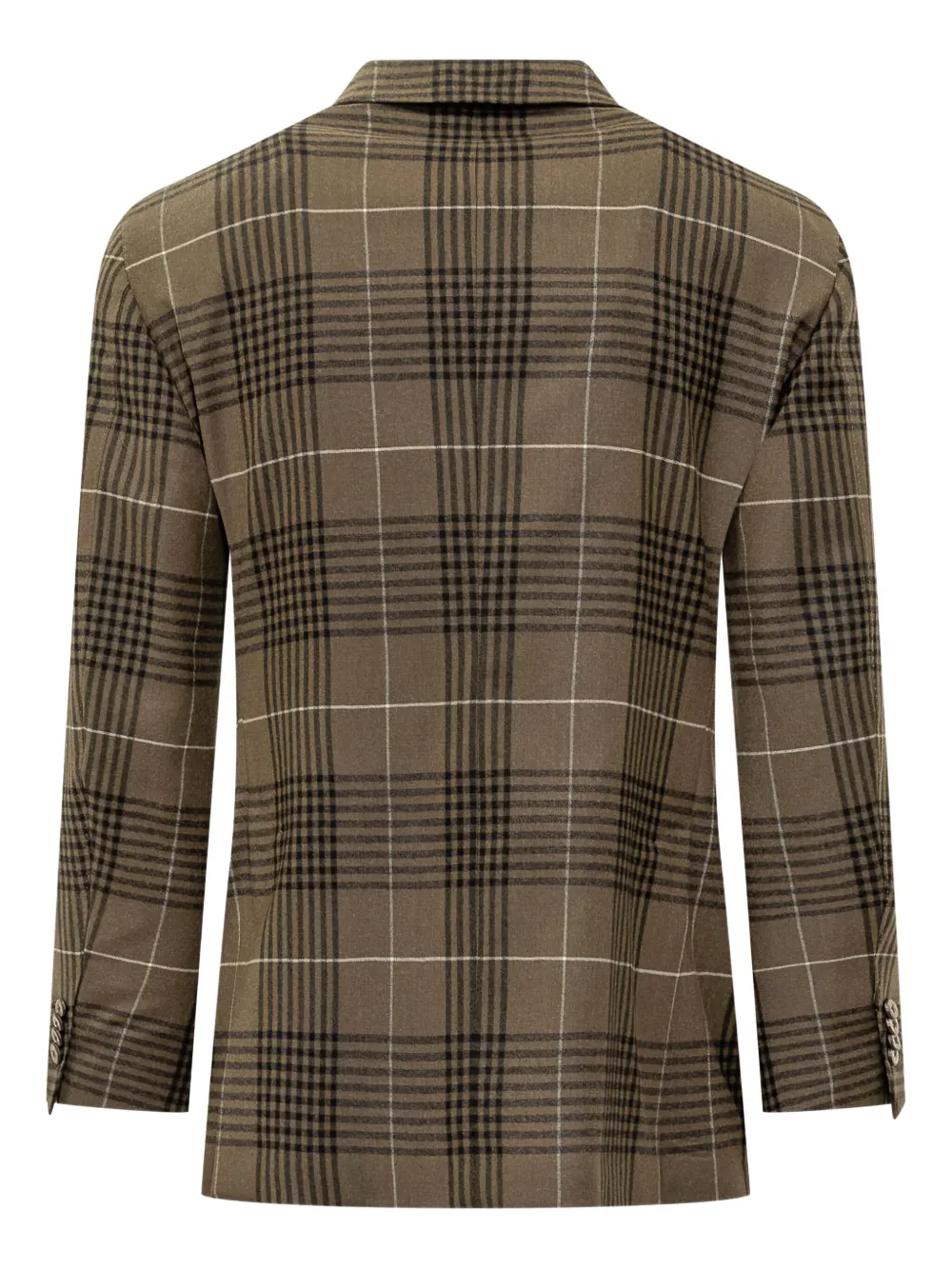 Gabriele Pasini Double-breasted Plaid Suit In Multi
