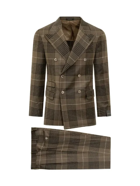 Gabriele Pasini double-breasted plaid suit
