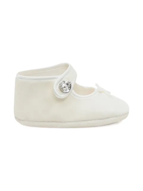 Monnalisa zapatos primeros pasos de terciopelo