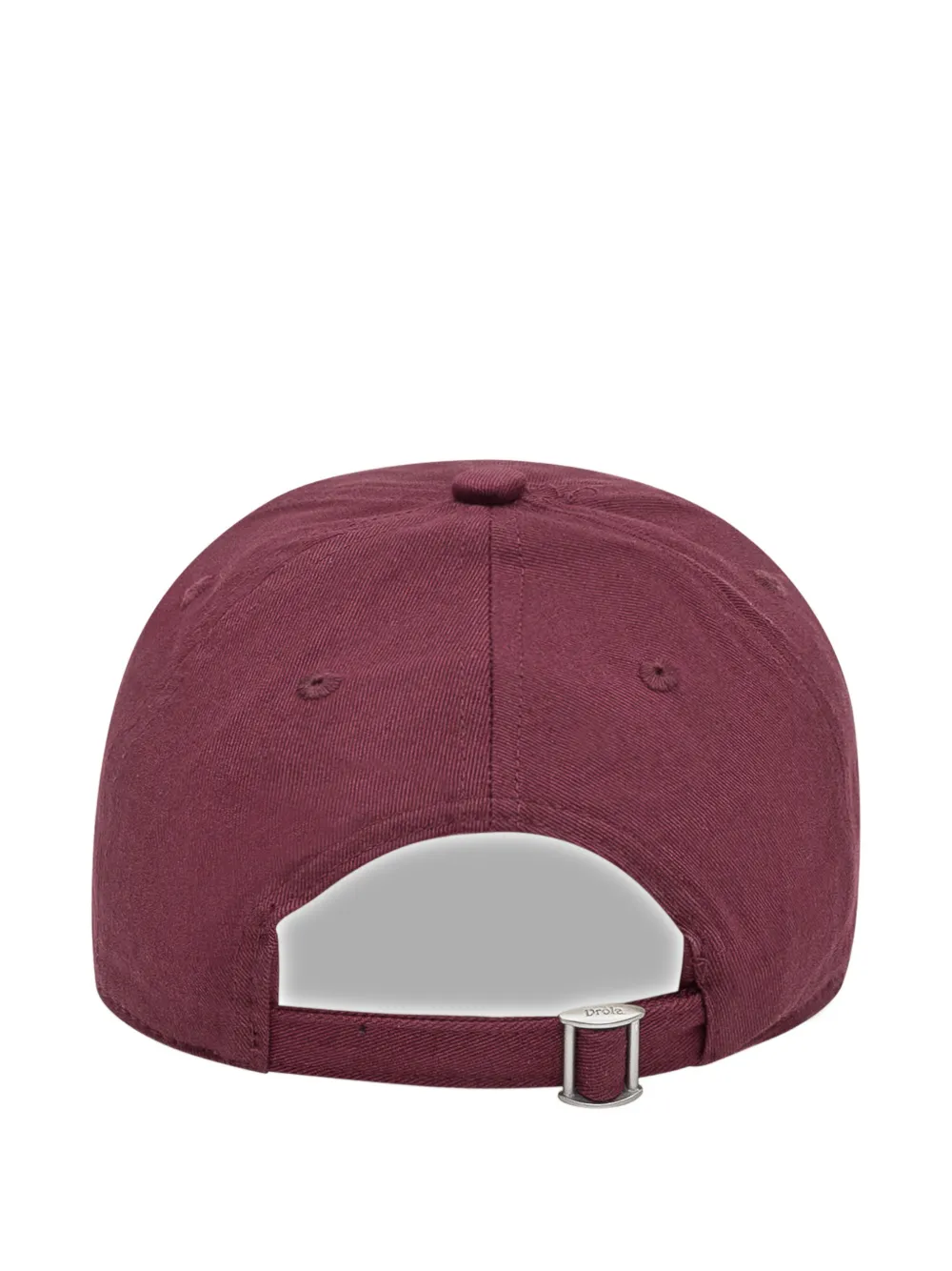 Drôle De Monsieur slogan-print baseball cap - Rood