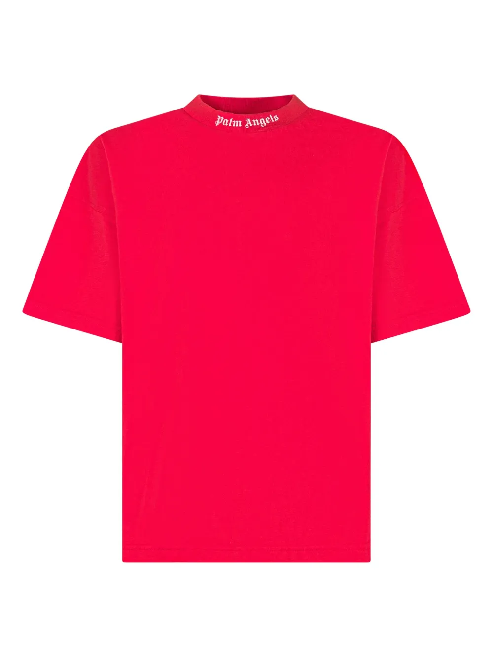 Palm Angels Kids logo-print short-sleeved t-shirt | Red | Image 1