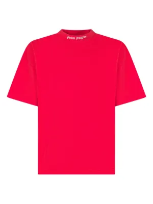 VETEMENTS logo-print T-shirt | Red | FARFETCH