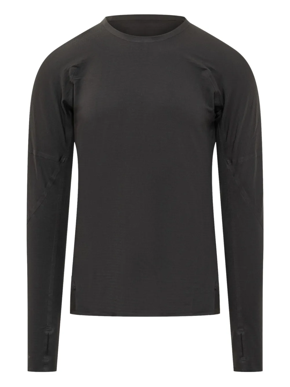 Y-3 long-sleeve panelled sweatshirt | Black | Image 1