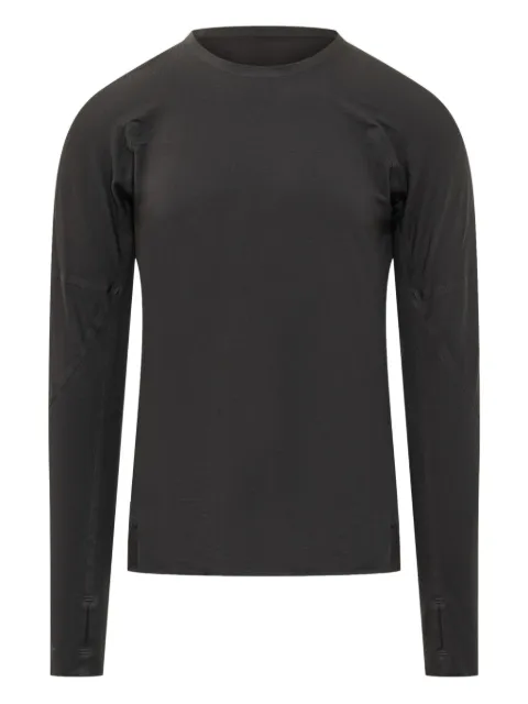 Y-3 long-sleeve panelled sweatshirt