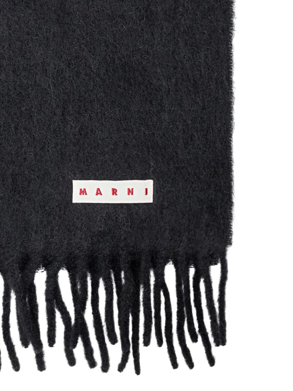 Marni fringed wool scarf | Image 2