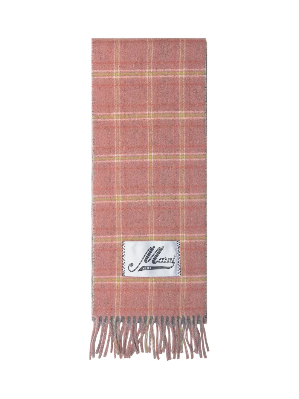 Marni Geruite sjaal - Roze