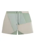KITH patchwork shorts - Neutrals