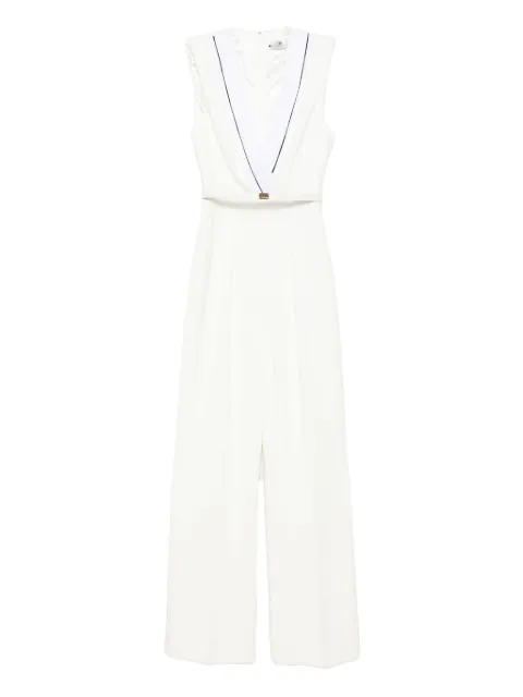 Elisabetta Franchi креповый комбинезон