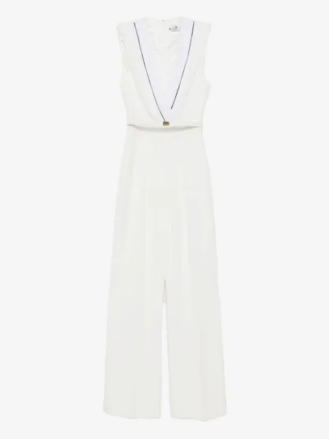 Elisabetta Franchi crêpe jumpsuit