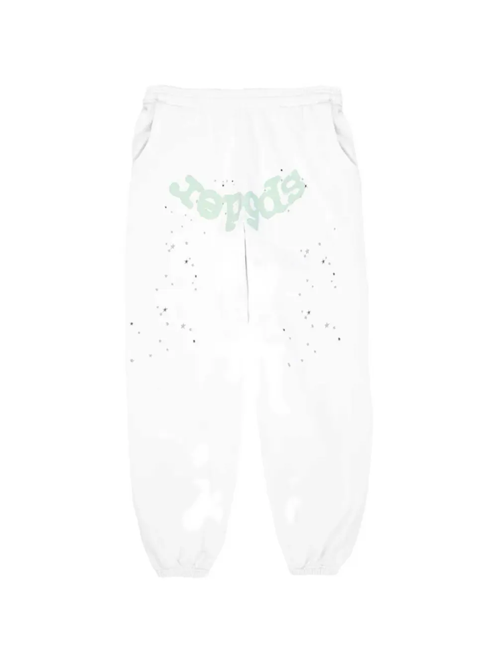 SP5DER Pantaloni sportivi con stampa - Bianco