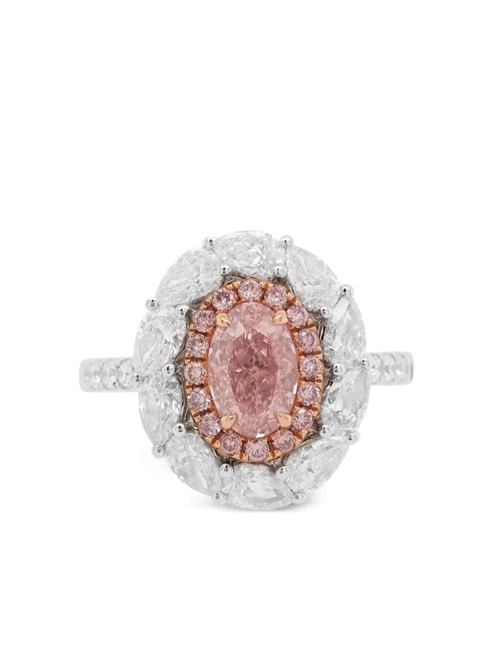 HYT Jewelry 18K white gold diamond ring | White | Image 1