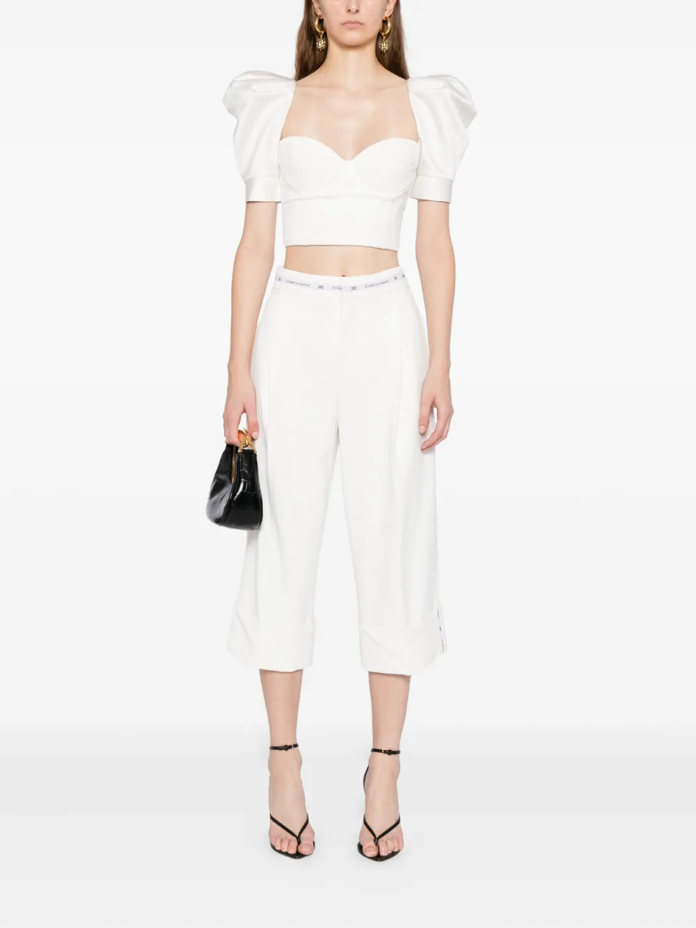 Elisabetta Franchi Bermuda trousers | Cropped Trousers | Image 2