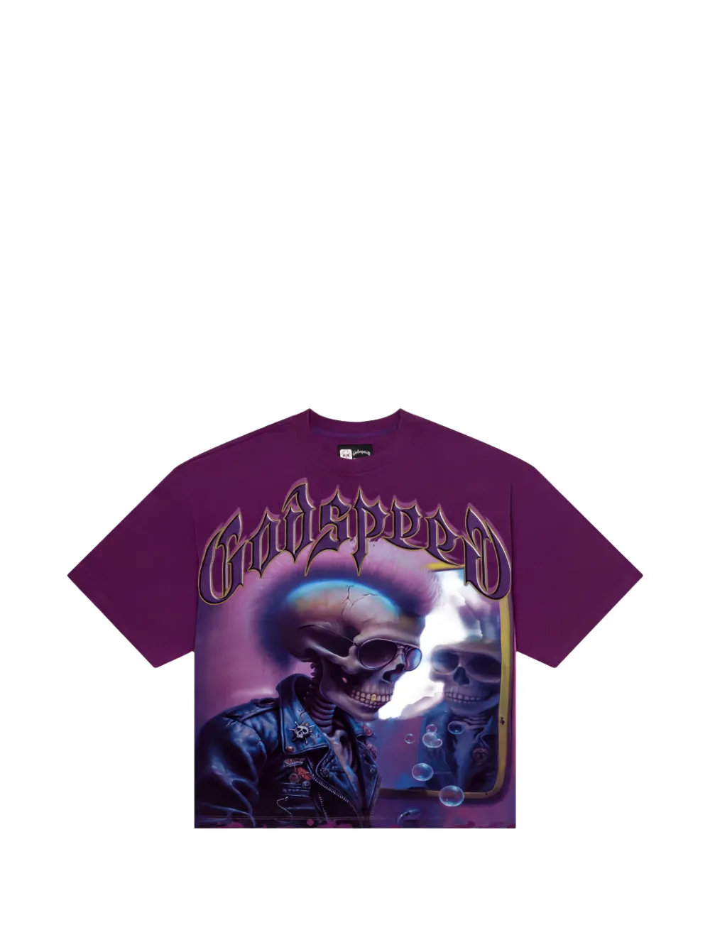 GODSPEED Man in the Mirror T-shirt - Viola