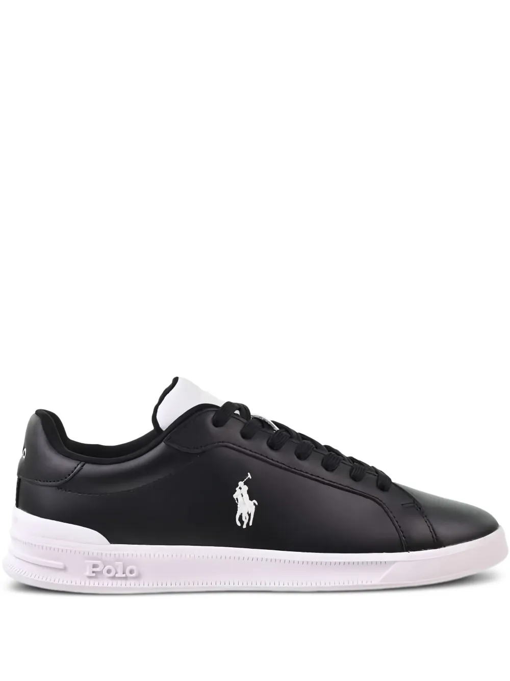 Polo Ralph Lauren Keaton bear-embroidered slip-on shoes Yellow