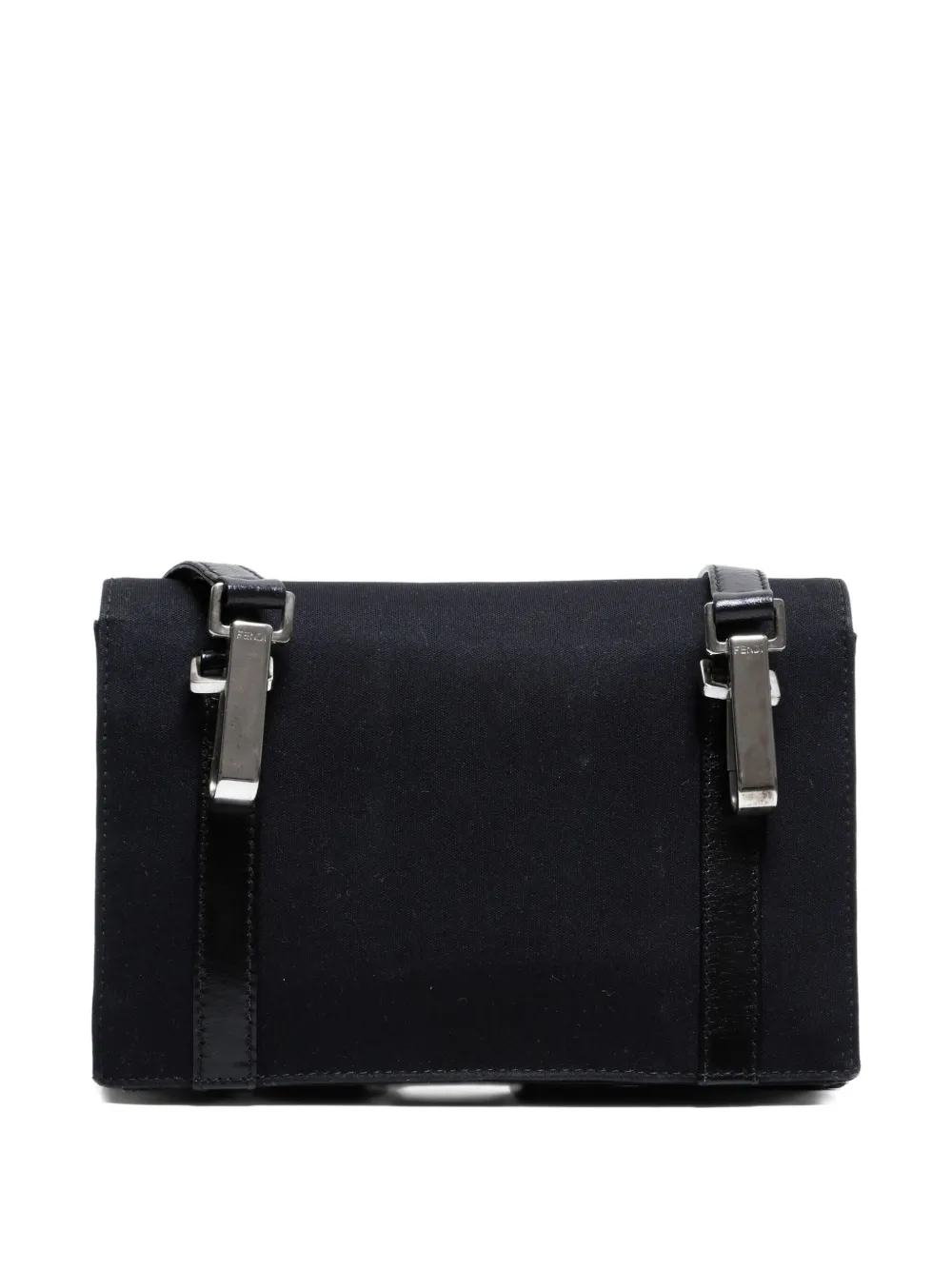 Pre-owned Fendi 2000-2015 Mamma Shoulder Bag In Black