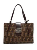 Fendi Pre-Owned 1990-2000 Zucca-pattern shoulder bag - Brown